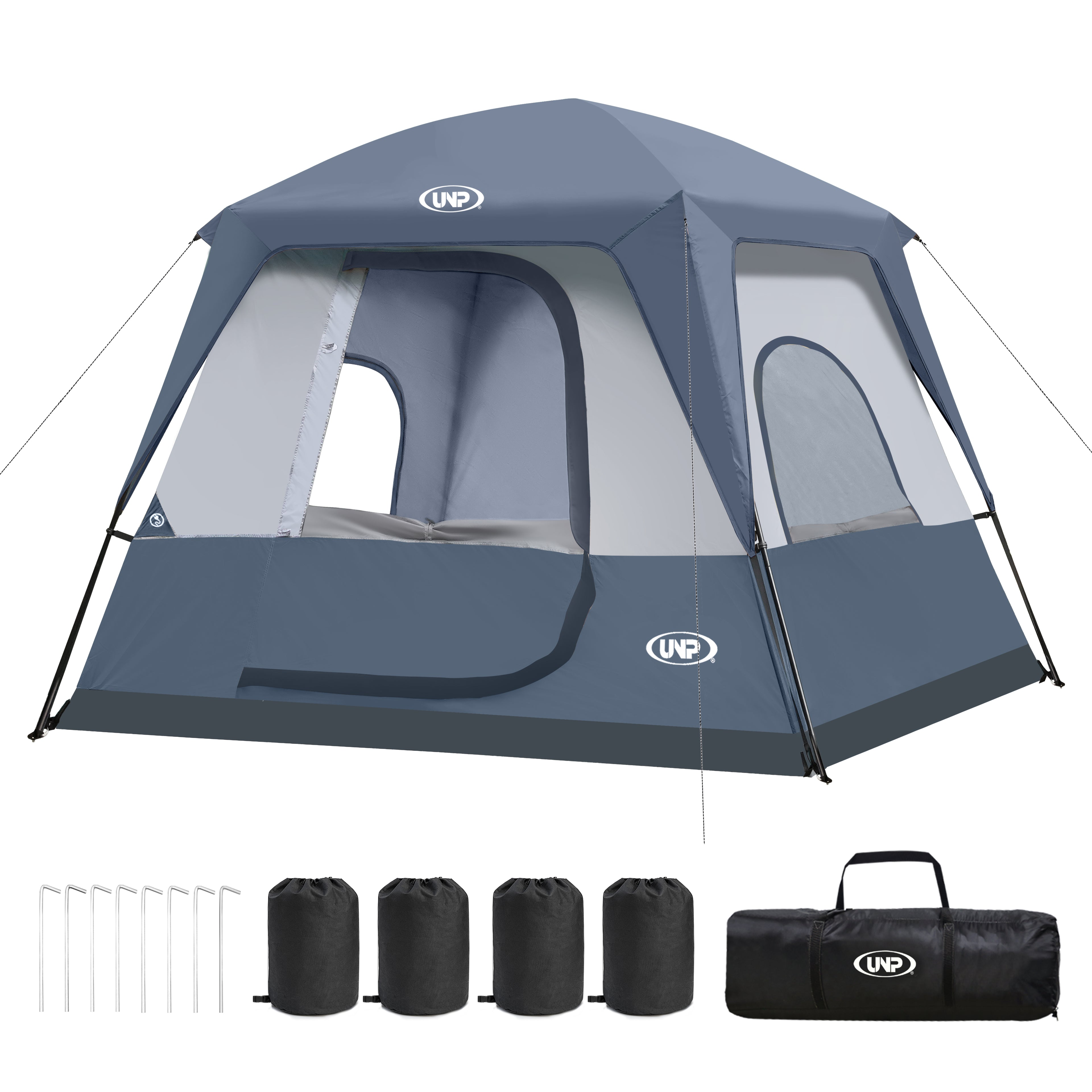 UNP 4-Person Camping Tent