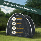 1-2 Bicycle Bike Storage Tent, Waterproof Bike Shelter