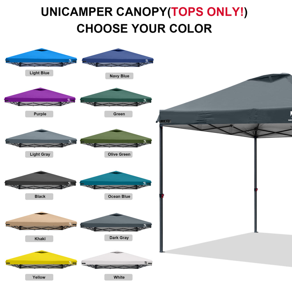 UNC 10x10 Pop Up Canopy
