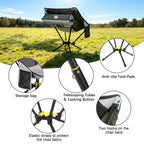 AD | Ergo-Comfort Portable Camping Chair