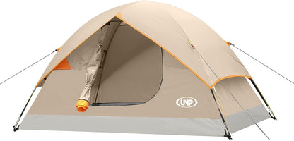 UNP Camping Tent 2/3/4/6 Person Dome Tent, Easy to Set Up for Camping, Lightweight Camping Tent, Portable Camping Tent for Outdoor and Backpacking Beaches