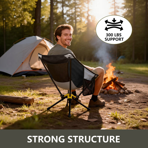 AD | Ergo-Comfort Portable Camping Chair