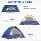 4 Person Family Camping Tent