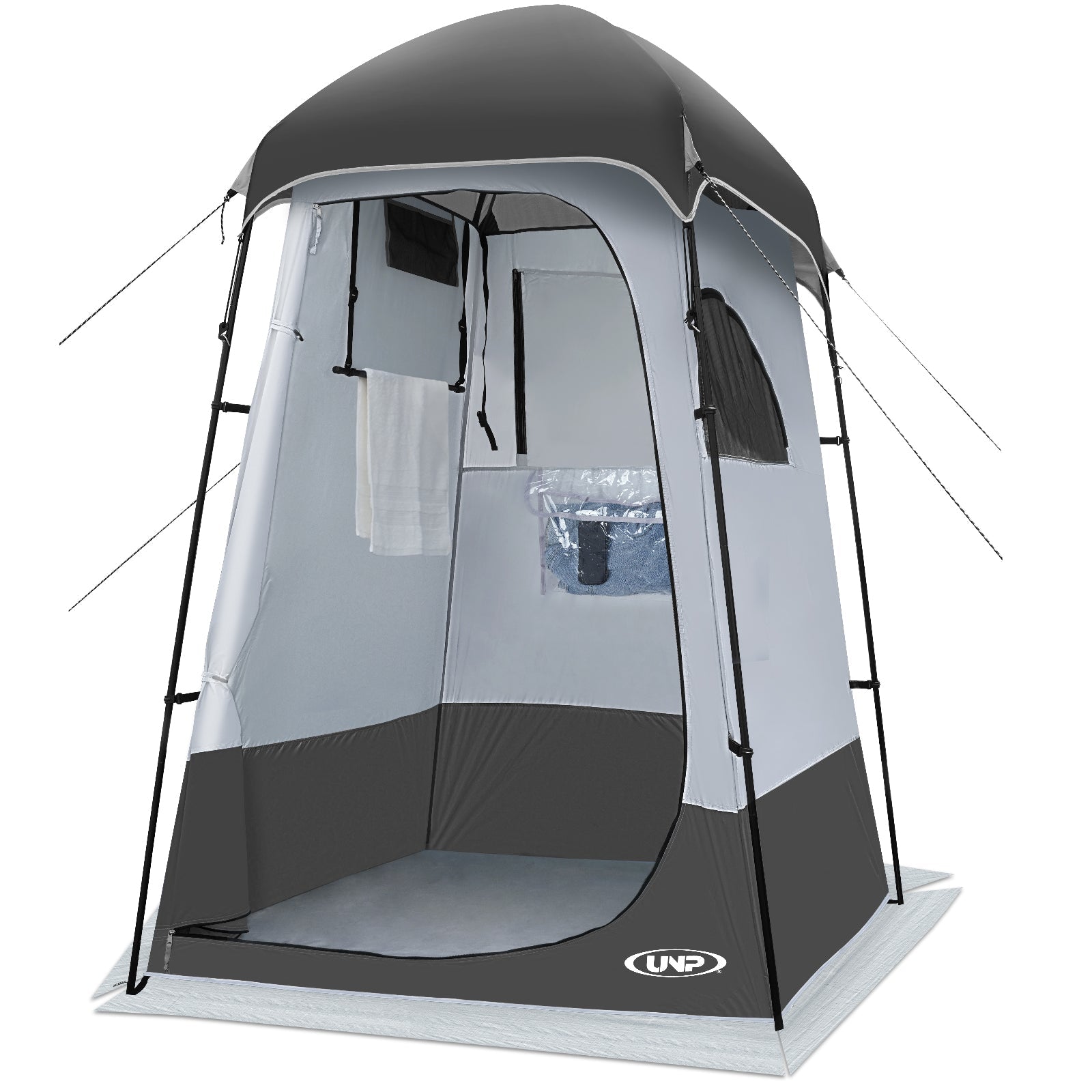 UNP 1-Person Shower Tent - Portable Privacy Shelter – UNP OUTDOOR