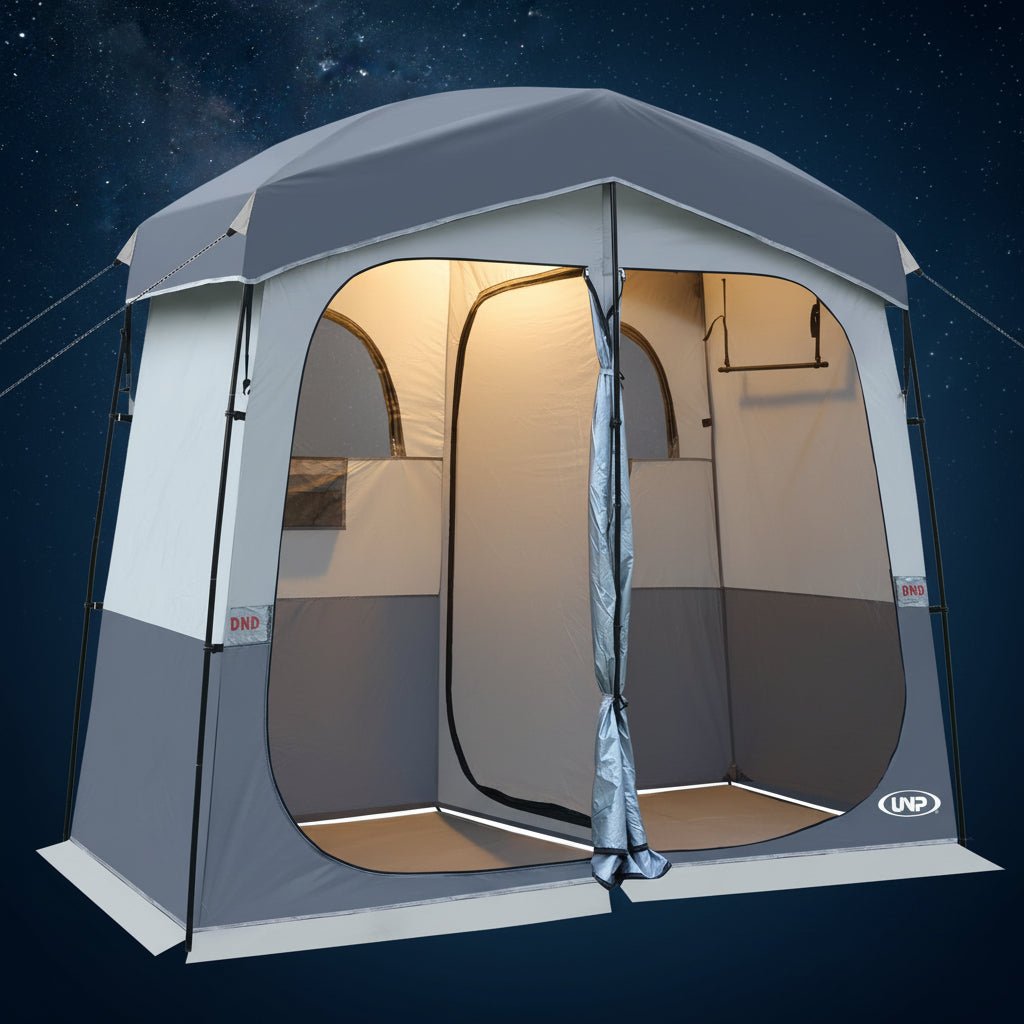 UNP 2-Person Shower Tent - Portable Privacy Shelter – UNP OUTDOOR
